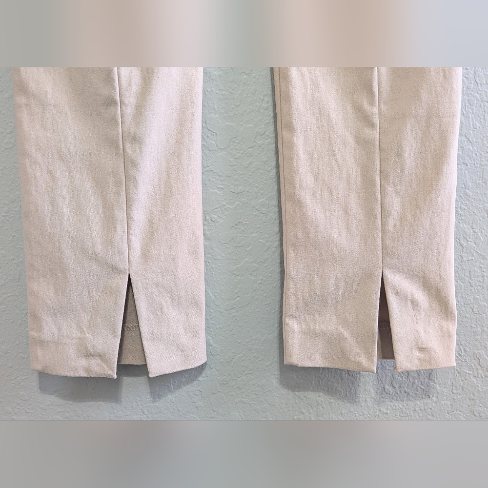 Chico's Tan Slim Leg Pants - Picture 4 of 7